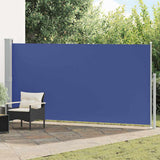 vidaXL Tuinscherm uittrekbaar 140x600 cm zwart