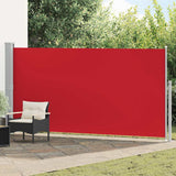 vidaXL Tuinscherm uittrekbaar 140x600 cm zwart