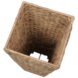 vidaXL Raised Planters 3 pcs water hyacinth brown