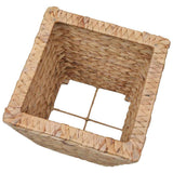 vidaXL Raised Planters 3 pcs water hyacinth