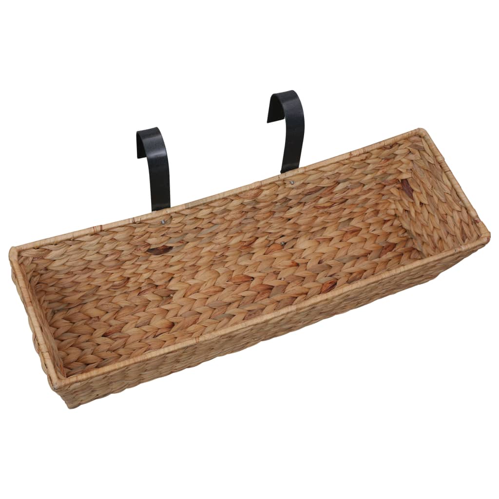 vidaXL Planters 2 pcs water hyacinth
