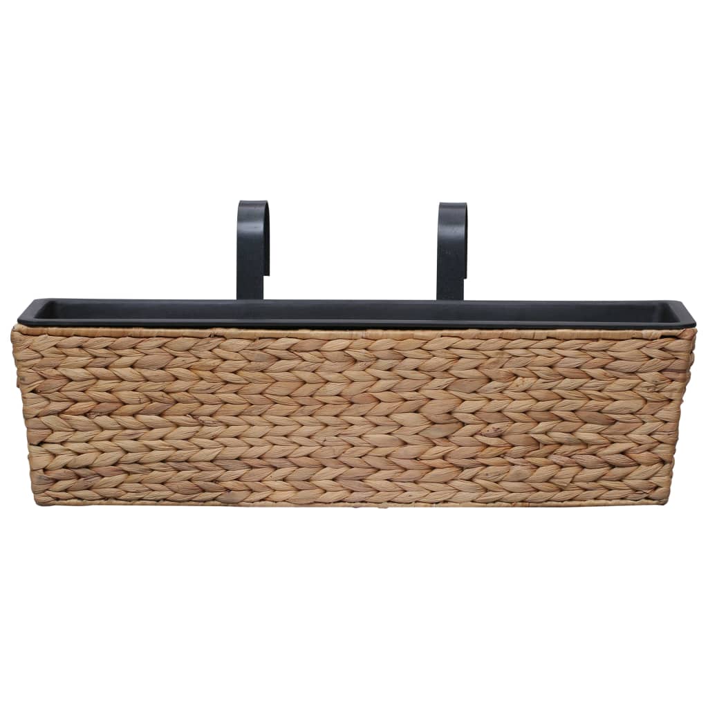 vidaXL Planters 2 pcs water hyacinth