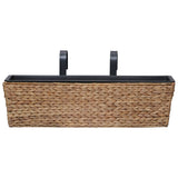 vidaXL Planters 2 pcs water hyacinth
