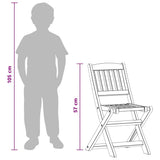 vidaXL 4-Piece Garden Set for Children Solid Eucalyptus Wood