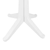 vidaXL Tuin Tafel Wit 70 x 70 x 71.7 cm Kunststof
