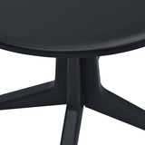 vidaXL Tuintafel 70 cm kunststof antraciet