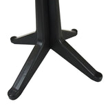 vidaXL Tuintafel 70 cm kunststof antraciet