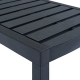 vidaXL 3-delige Loungeset kunststof wit