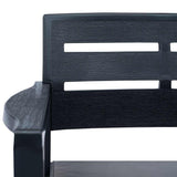 vidaXL 3-delige Loungeset kunststof wit