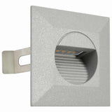 vidaXL LED-buitenwandlampen 6 st 2 W rond zilverkleurig