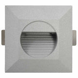 vidaXL LED-buitenwandlampen 6 st 2 W rond zilverkleurig