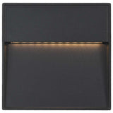 vidaXL LED-buitenwandlampen 2 st 3 W rond zwart