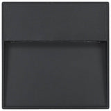 vidaXL LED-buitenwandlampen 2 st 3 W rond zwart