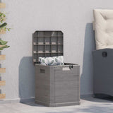 vidaXL Cushion Box 77.5x44.5x53 cm polypropylene anthracite