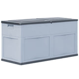 vidaXL Opbergkist 320 L zwart