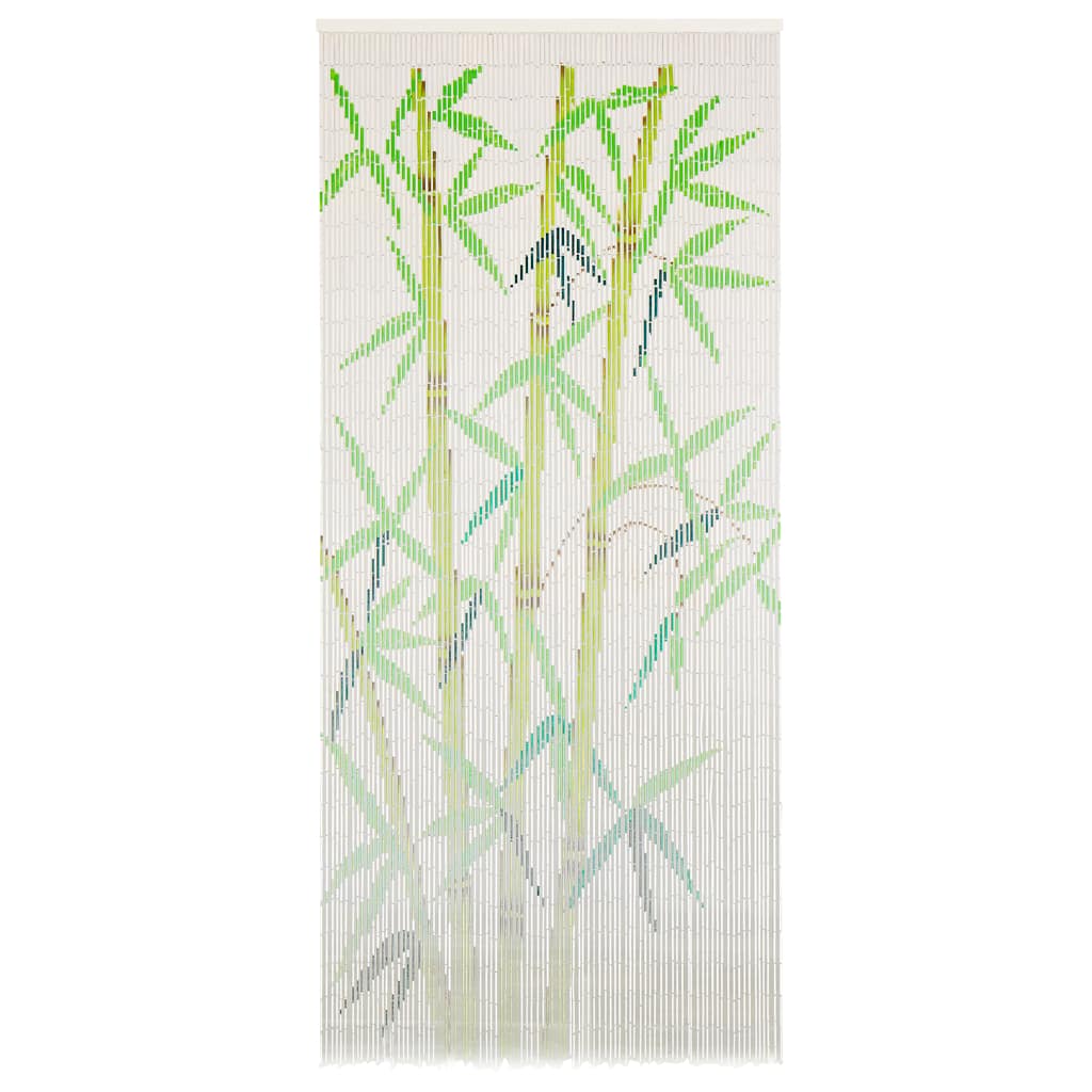 vidaXL Insectengordijn bamboe print 90x220 cm bamboe