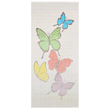 vidaXL Insectengordijn bamboe print 90x220 cm bamboe