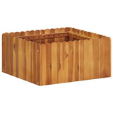 vidaXL Plantenbak verhoogd 50x30x25 cm massief acaciahout
