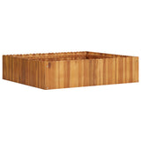 vidaXL Plantenbak verhoogd 50x30x25 cm massief acaciahout
