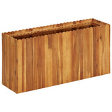 vidaXL Plantenbak verhoogd 50x30x25 cm massief acaciahout