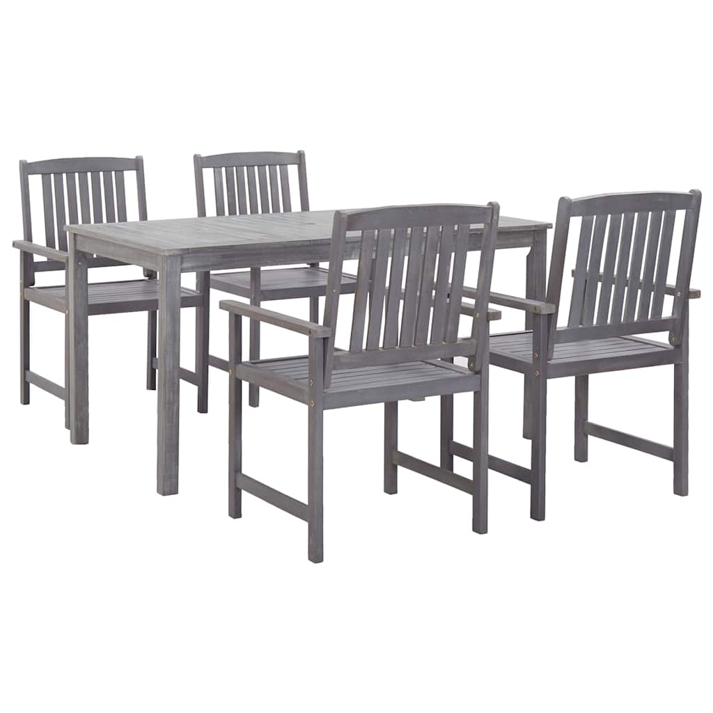vidaXL 9-piece Garden Dining Set Solid Acacia Wood