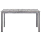 vidaXL 9-piece Garden Dining Set Solid Acacia Wood