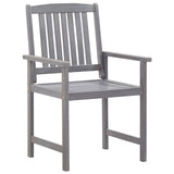 vidaXL 9-piece Garden Dining Set Solid Acacia Wood
