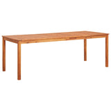 vidaXL Tuintafel 88x88x74 cm massief acaciahout