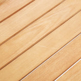 vidaXL 7-delige Tuinset poly rattan en acaciahout zwart