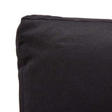vidaXL Tuinbank 2-zits met kussens 124 cm poly rattan grijs