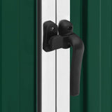 vidaXL Tuinschuur 195x198x159 cm gegalvaniseerd staal groen