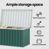 vidaXL Garden Storage Box Green 109x67x65 cm