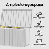 vidaXL Garden Storage Box Green 109x67x65 cm