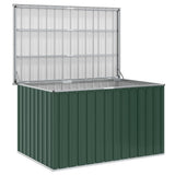 vidaXL Garden Storage Box Green 109x67x65 cm