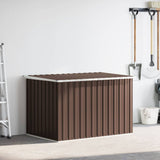 vidaXL Garden Storage Box Green 109x67x65 cm