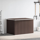 vidaXL Garden Storage Box Green 109x67x65 cm