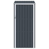 vidaXL Garden Shed 87x98x159 cm Galvanized Steel Green