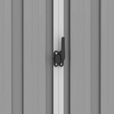 vidaXL Tuinschuur 205x129x183 cm gegalvaniseerd staal groen