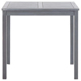 vidaXL Tuin Tafel Bruin 80 x 80 x 74 cm Massief acaciahout