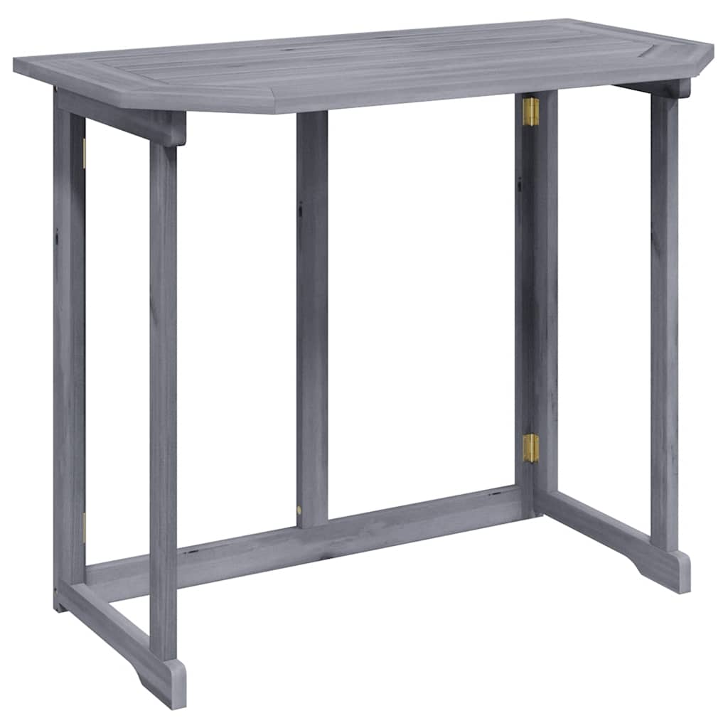 vidaXL Bistro Table 90x50x75 cm Solid Acacia Wood