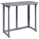 vidaXL Bistro Table 90x50x75 cm Solid Acacia Wood