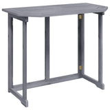 vidaXL Bistro Table 90x50x75 cm Solid Acacia Wood
