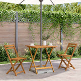 vidaXL Tuintafel inklapbaar 60x60x75 cm massief acaciahout