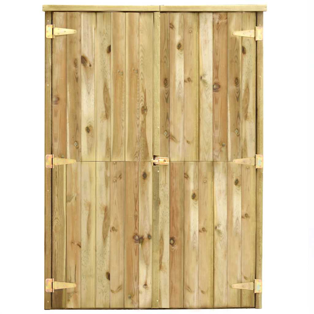 vidaXL Tuinschuur 123x50x171 cm geïmpregneerd grenenhout