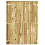 vidaXL Tuinschuur 123x50x171 cm geïmpregneerd grenenhout