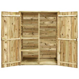 vidaXL Tuinschuur 123x50x171 cm geïmpregneerd grenenhout