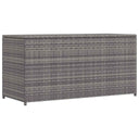vidaXL Tuinbox 120x50x60 cm poly rattan zwart