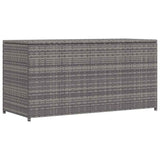 vidaXL Tuinbox 120x50x60 cm poly rattan zwart