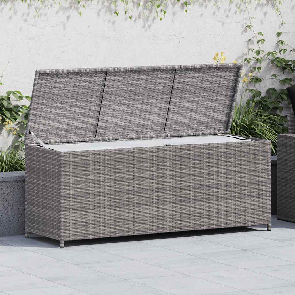 vidaXL Tuinbox 150x50x60 cm poly rattan zwart