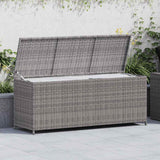 vidaXL Tuinbox 150x50x60 cm poly rattan zwart